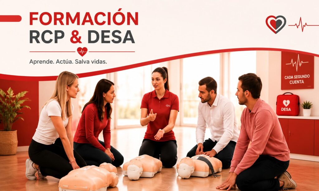 FORMACION PRESENCIAL RCP DESA CON MUÑECOS